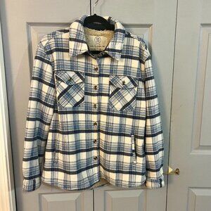 Flannel Jacket Sherpa Lined